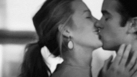 Passionate Kiss Anticipation Romantic GIF