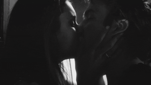Passionate Kiss GIF For Couples