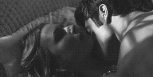 Passionate Kiss GIF Couple Romantic Intimate
