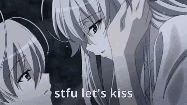 Anime Passionate Let's Kiss GIF