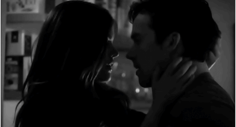 Passionate Lovers Lean In GIF