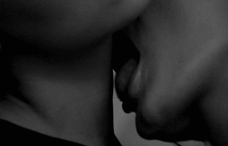 Passionate Neck Kiss Tongue Flick GIF