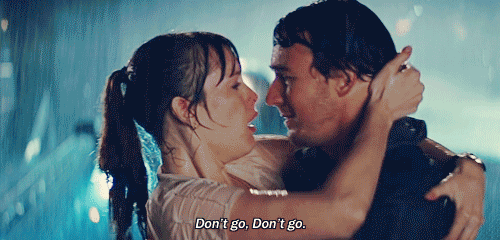 Passionate Rain Kiss GIF