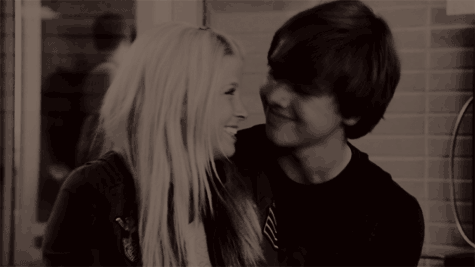 Playful Almost Kiss Intimate GIF