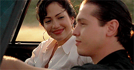Playful Flirty Moment In Convertible GIF