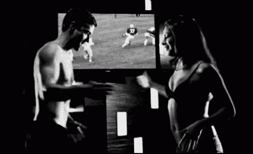 Playful Flirty Dance Couple GIF