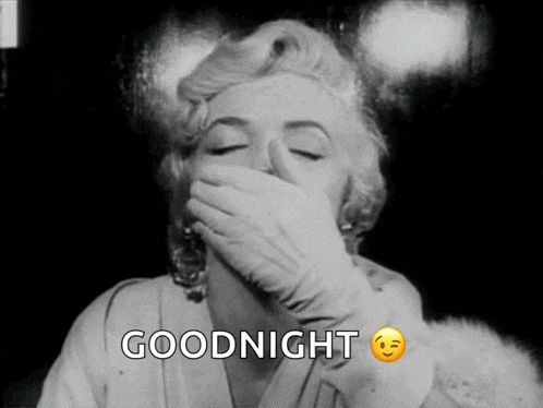 Goodnight Blow Kiss GIF