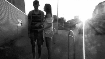 Playful Intimate Couple GIF