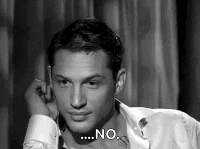 Playful Man Says No Flirty GIF