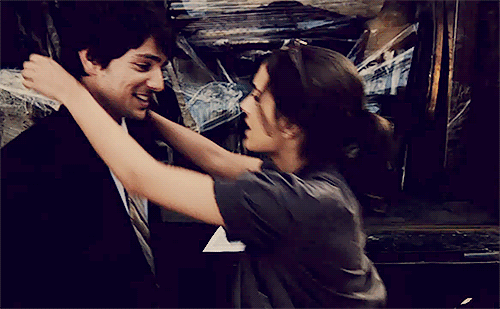 Playful Romantic Embrace GIF