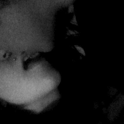 Romantic Almost Kiss GIF