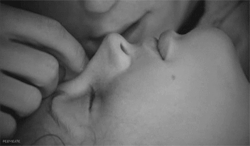 Passionate Almost Kiss Intimate GIF