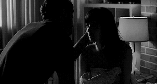 Romantic Almost Kiss GIF
