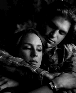 Romantic Back Hug GIF