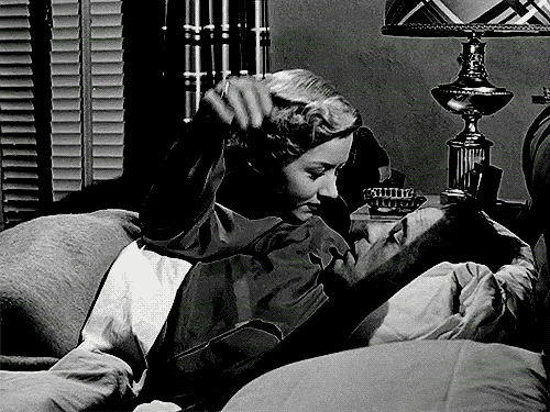 Romantic Black And White Cuddling GIF