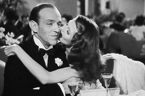 Romantic Cheek Kiss GIF