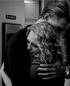 Romantic Couple Embracing In Monochrome GIF