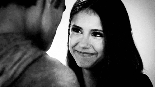 Romantic Eye Gazing Couple GIF