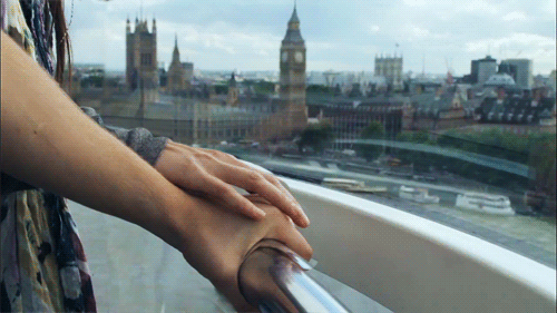 Romantic Ferris Wheel Hand Holding GIF