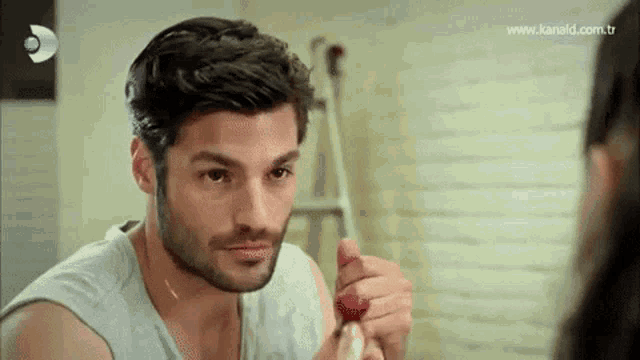 Romantic Flirty Eye Contact GIF