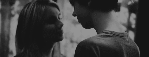 Romantic Flirty Forehead Kiss GIF