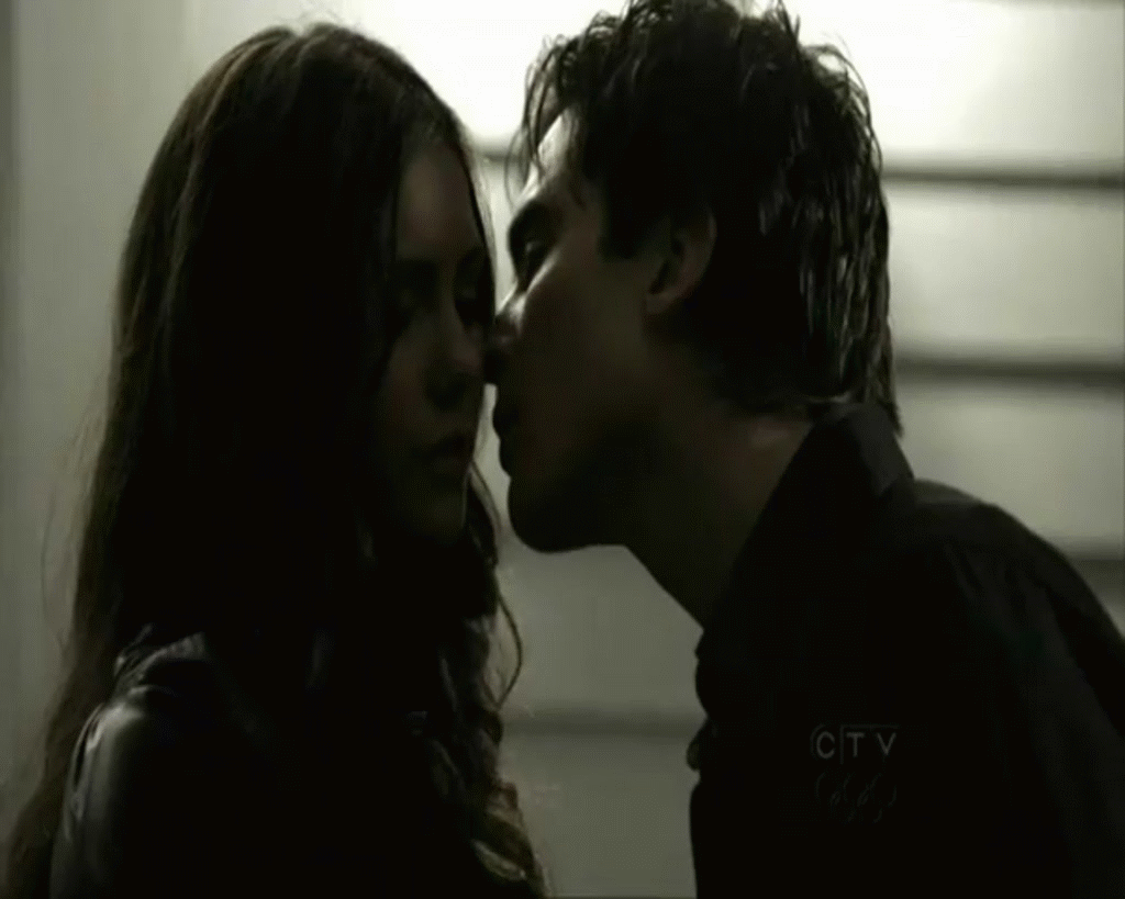 Romantic Forehead Kiss GIF