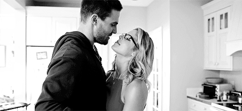 Romantic Forehead Kiss GIF