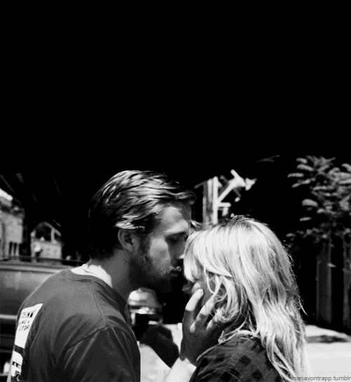 Romantic Forehead Kiss With Desire GIF