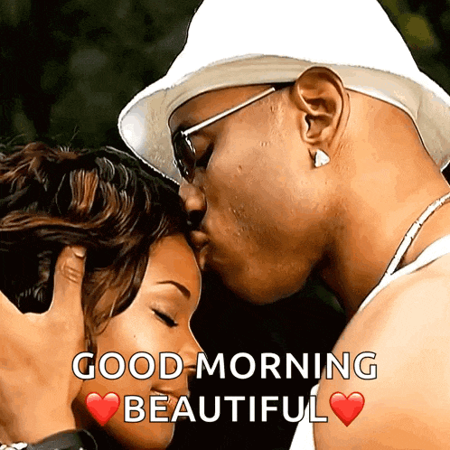 Romantic Forehead Kiss Good Morning GIF
