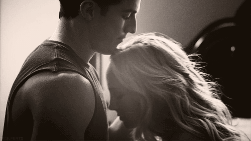 Romantic Forehead Kiss GIF