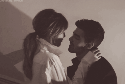 Romantic Forehead Kiss GIF