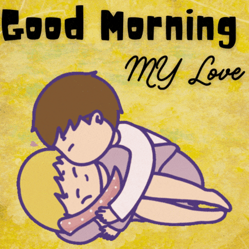 Good Morning Forehead Kiss GIF