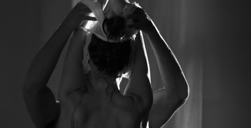 Romantic Hair Ribbon Tie GIF