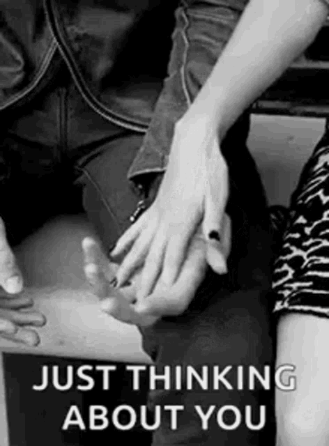 Romantic Holding Hands GIF Thinking Of You