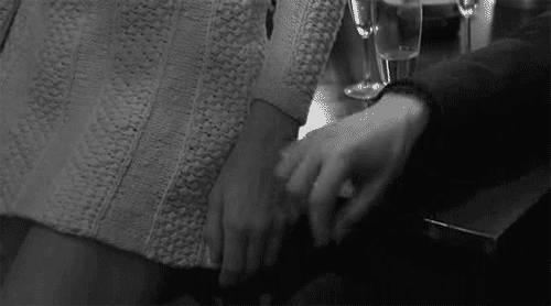 Romantic Intertwined Hands Holding GIF