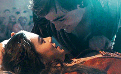 Romantic Intimate Gaze Kiss GIF