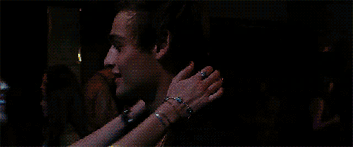 Affectionate Neck Caress Flirty GIF