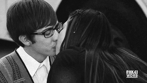 Passionate Romantic Couple Kiss GIF