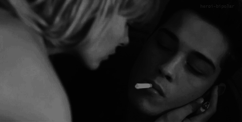 Romantic Teasing Lips Almost Touching GIF