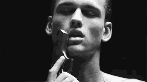 Sensual Face Caress Flirty GIF