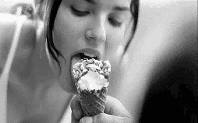 Sensual Ice Cream Lick GIF