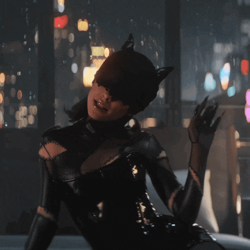Sexy Woman Winking Flirty GIF