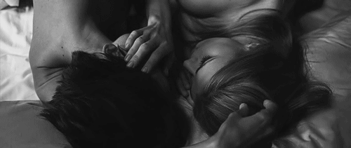 Intimate Couple Cuddling GIF