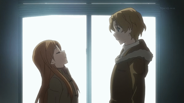 Tender Anime Hug GIF