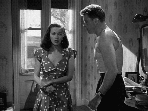 Vintage Flirty Neck Kiss GIF